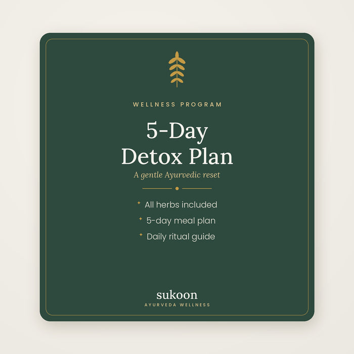 5-Day Ayurvedic Detox Meal Plan