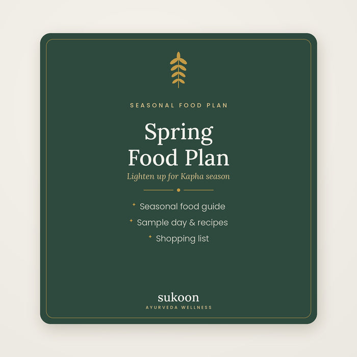 Spring Food Plan